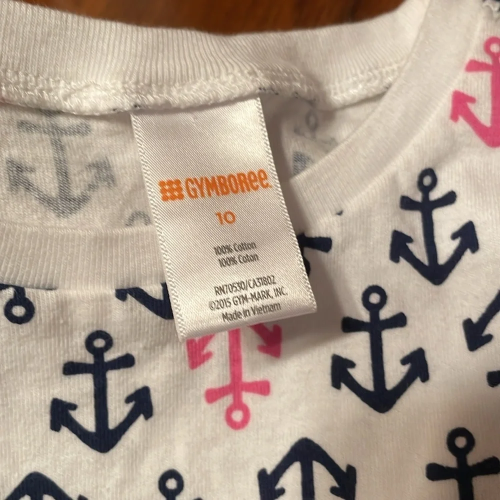 🔥4/$20 GYMBOREE Girls Nautical Shirt - size 10